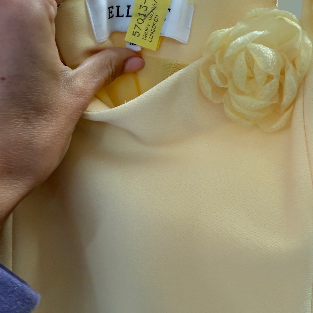 Elliatt Cream Mini Dress